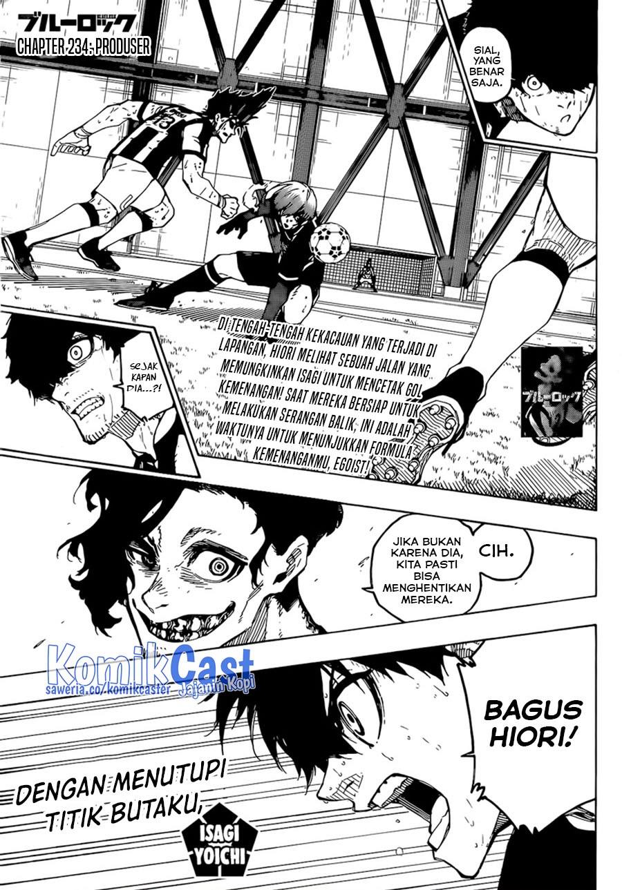 Blue Lock Chap 234 - Next Chap 235