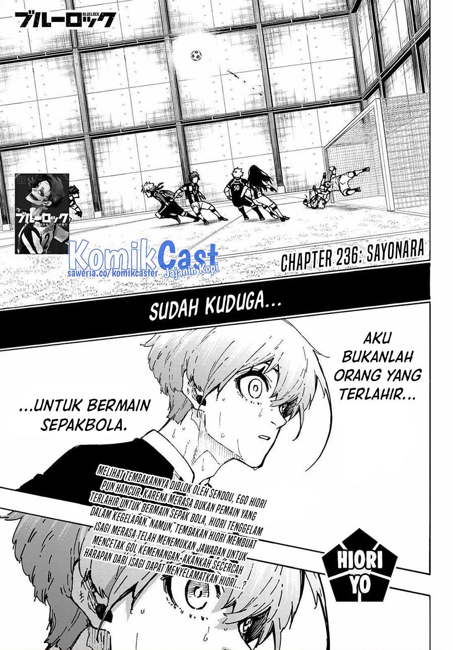 Blue Lock Chap 236 - Next Chap 237
