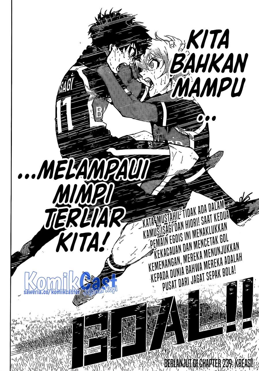 Blue Lock Chap 238 - Next Chap 239