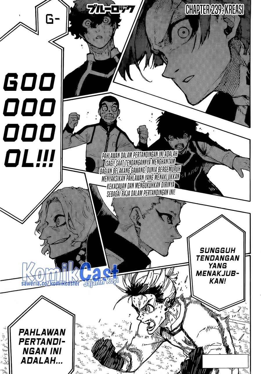 Blue Lock Chap 239 - Next Chap 240
