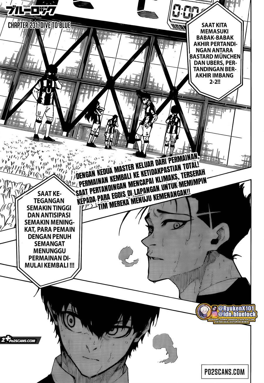 Blue Lock Chap 231 - Next Chap 232