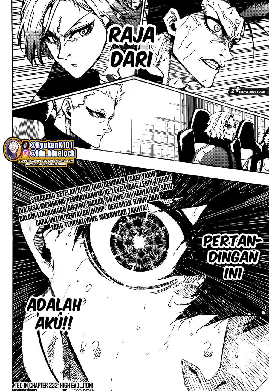 Blue Lock Chap 231 - Next Chap 232