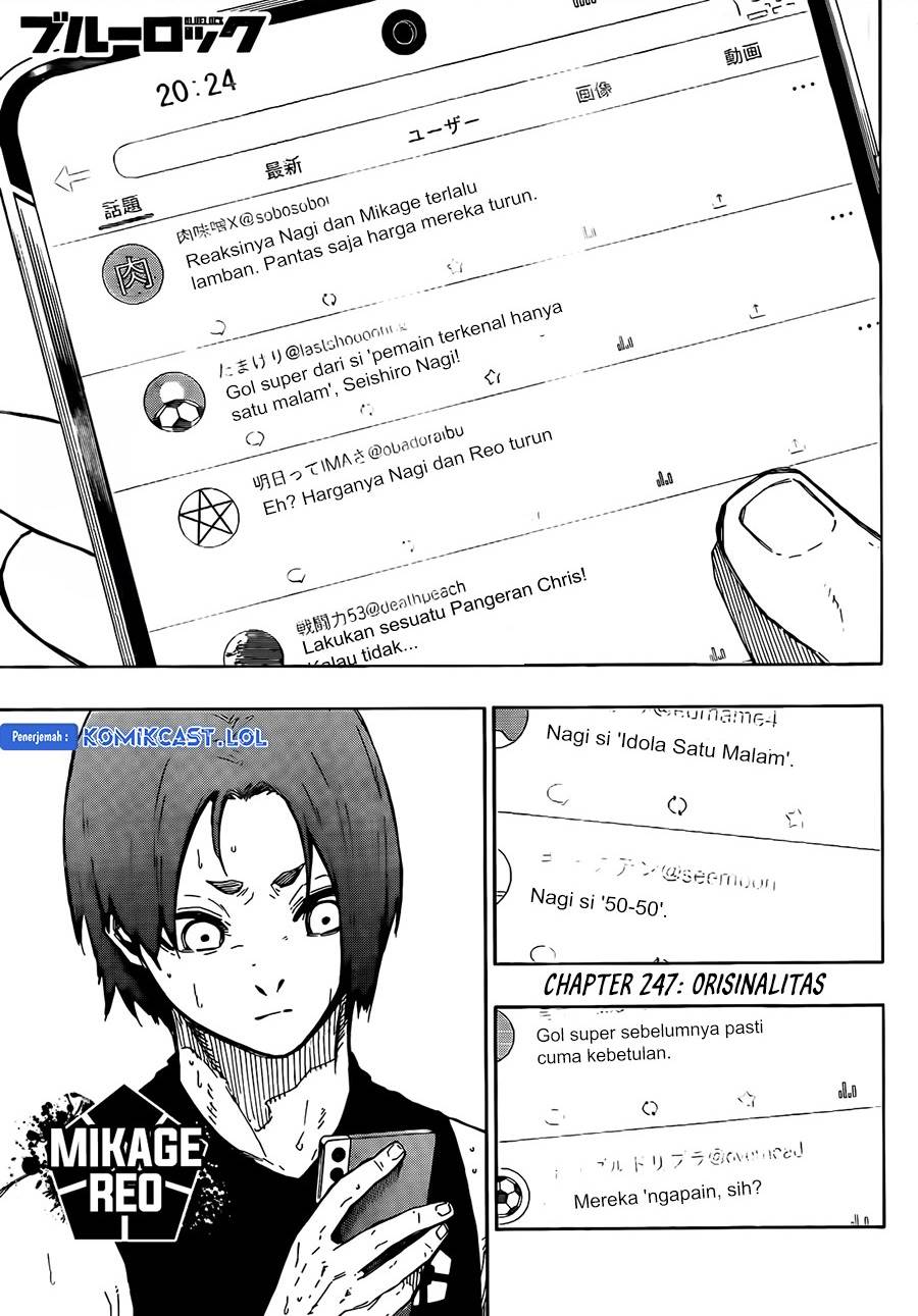 Blue Lock Chap 247 - Next Chap 248