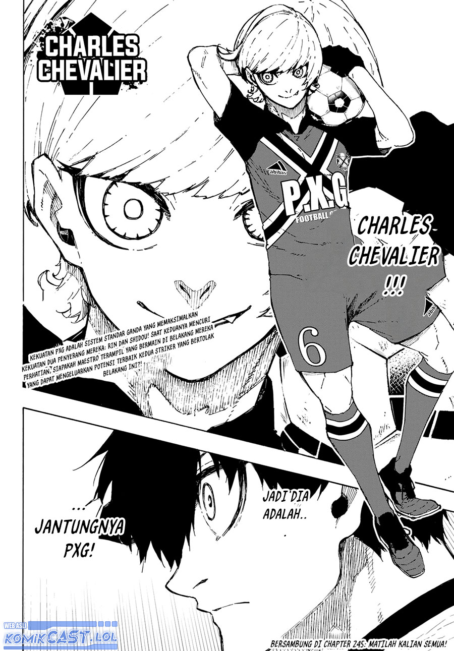 Blue Lock Chap 244 - Next Chap 245