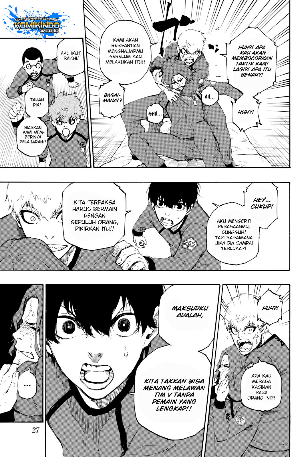 Blue Lock Chap 24 - Next Chap 25