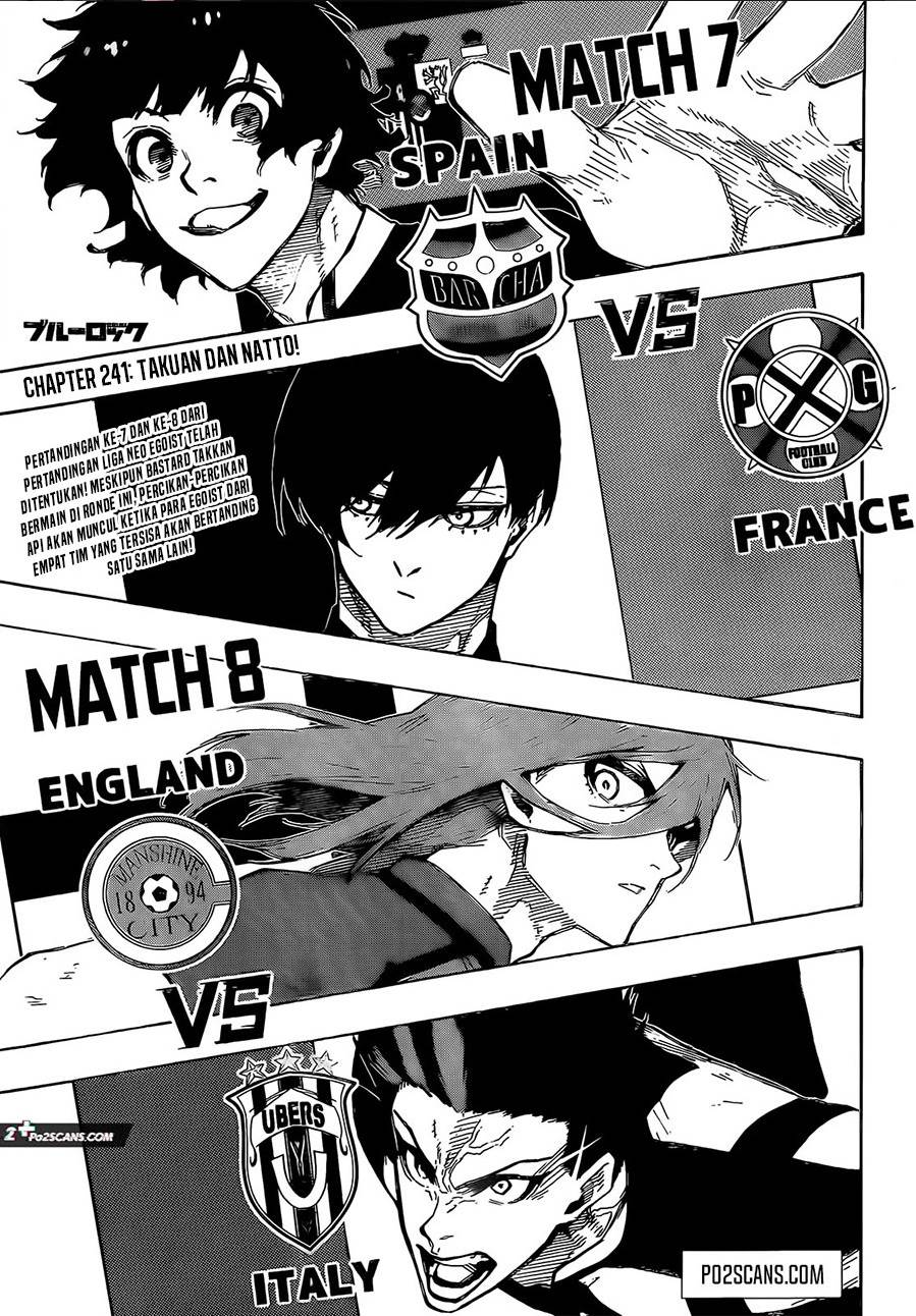 Blue Lock Chap 241 - Next Chap 242