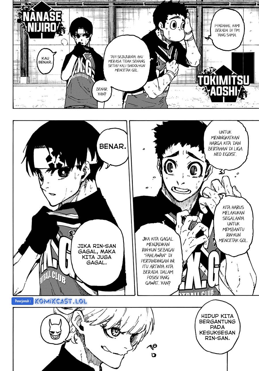 Blue Lock Chap 254 - Next Chap 255