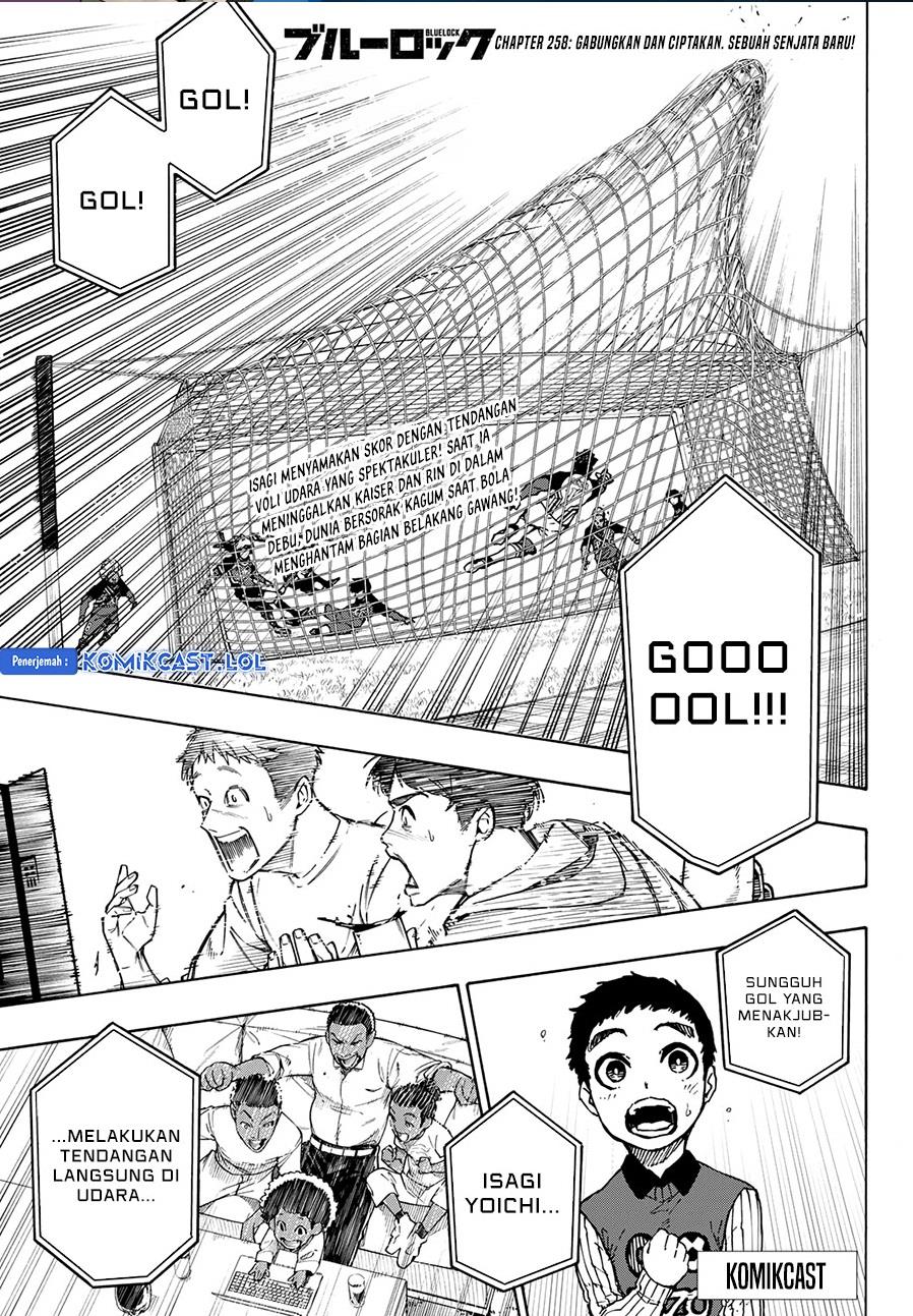Blue Lock Chap 258 - Next Chap 259