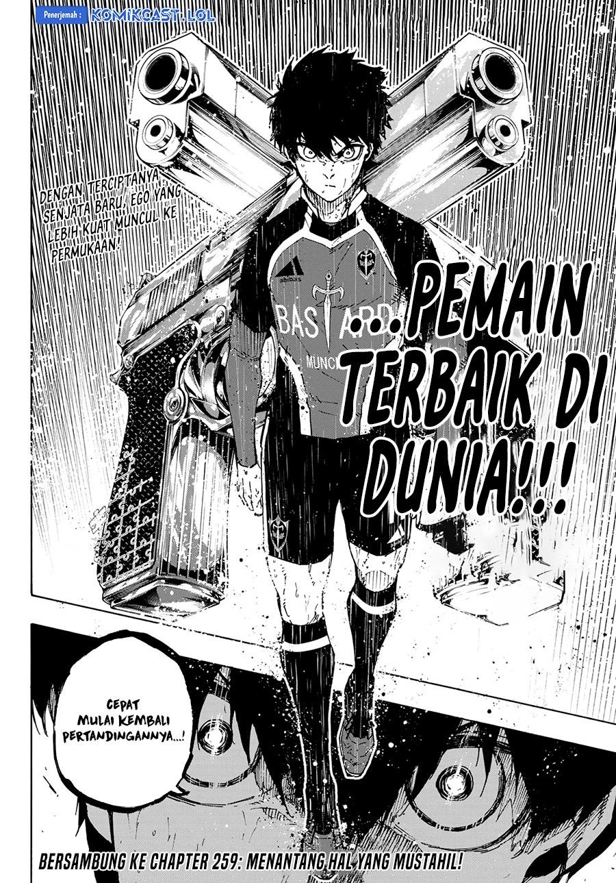 Blue Lock Chap 258 - Next Chap 259