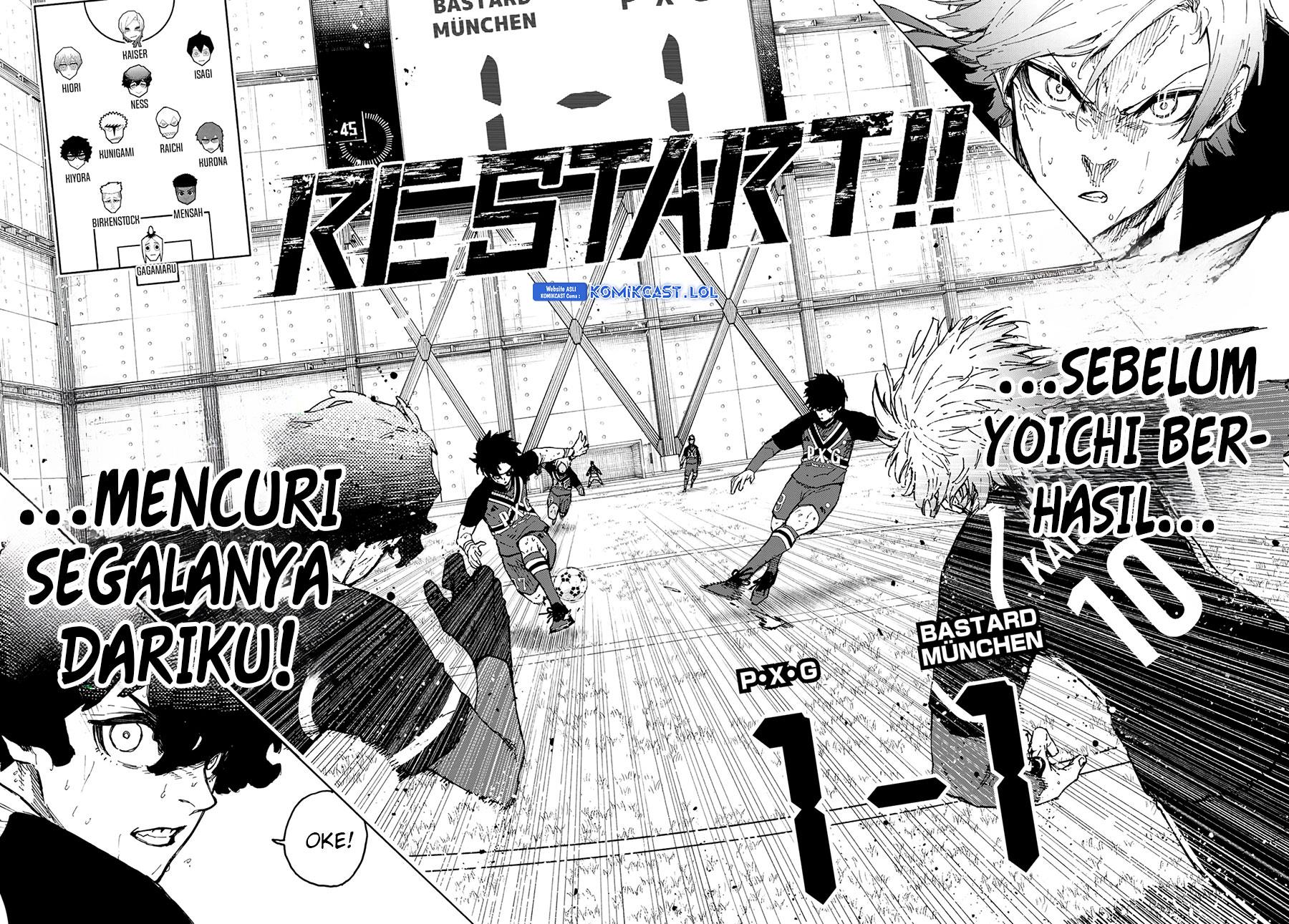 Blue Lock Chap 259 - Next Chap 260