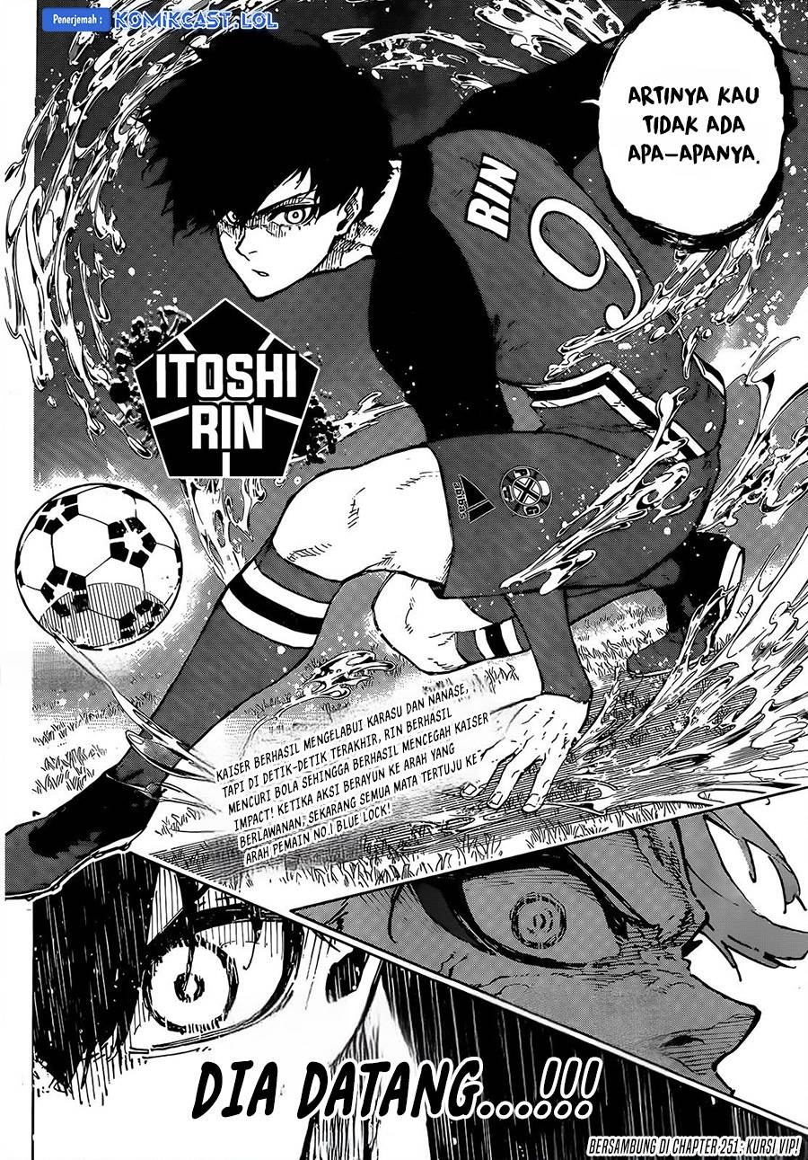 Blue Lock Chap 250 - Next Chap 251