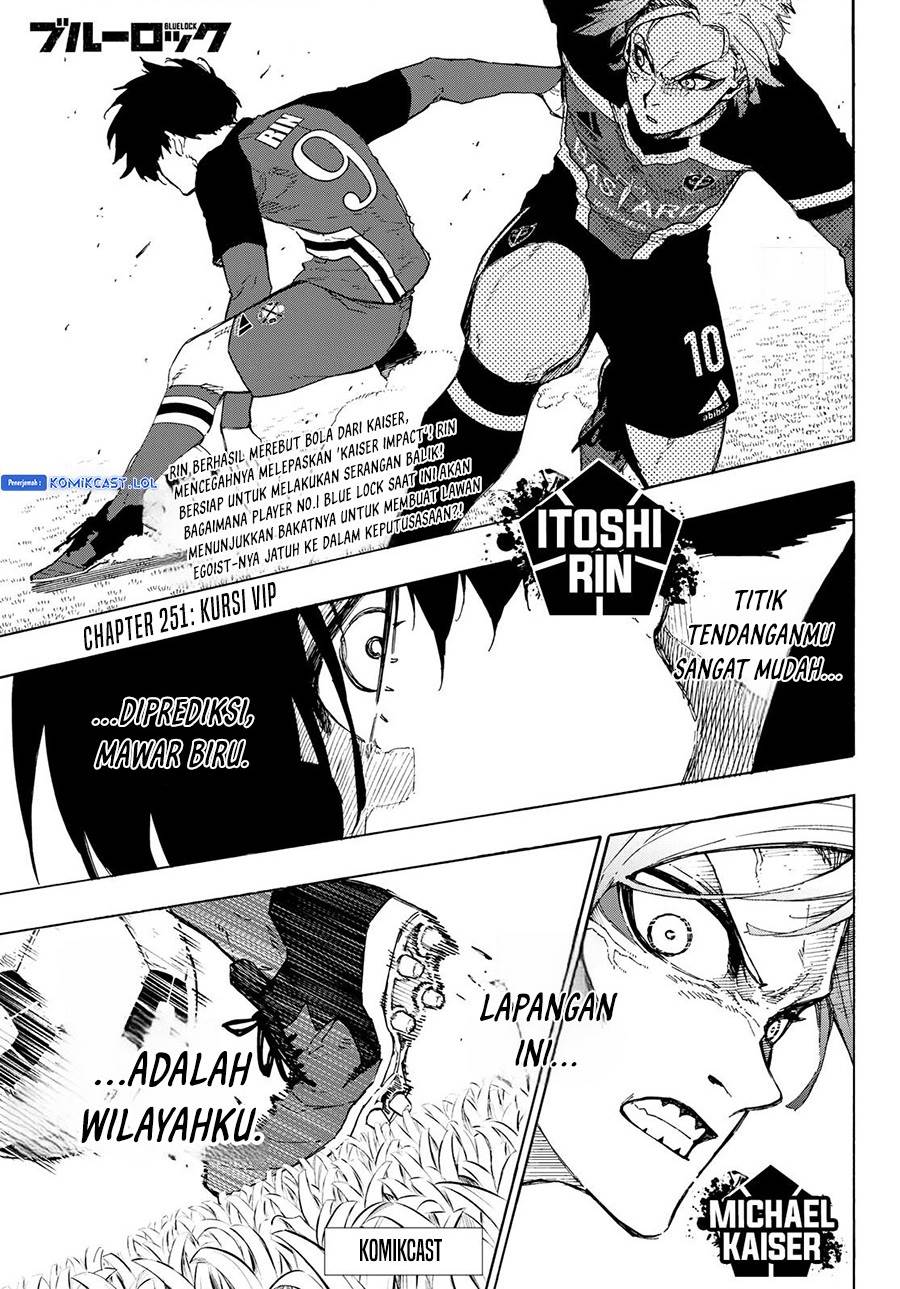 Blue Lock Chap 251 - Next Chap 252
