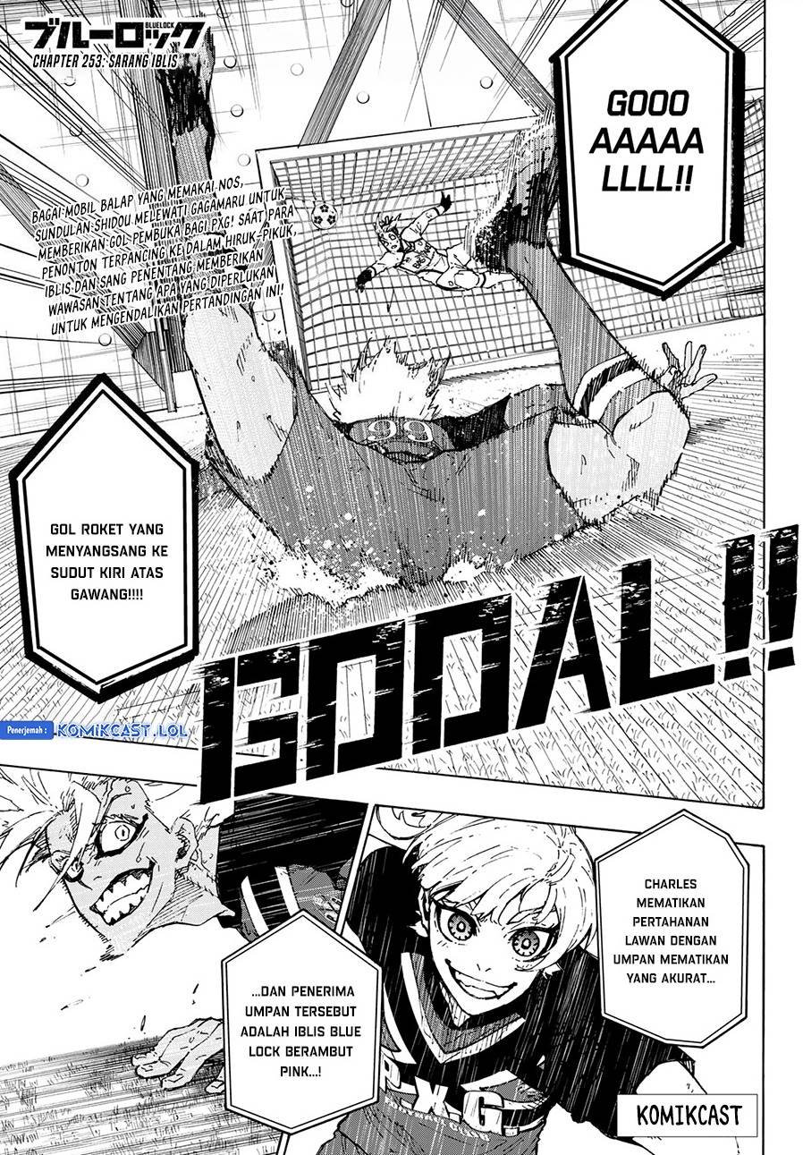Blue Lock Chap 253 - Next Chap 254