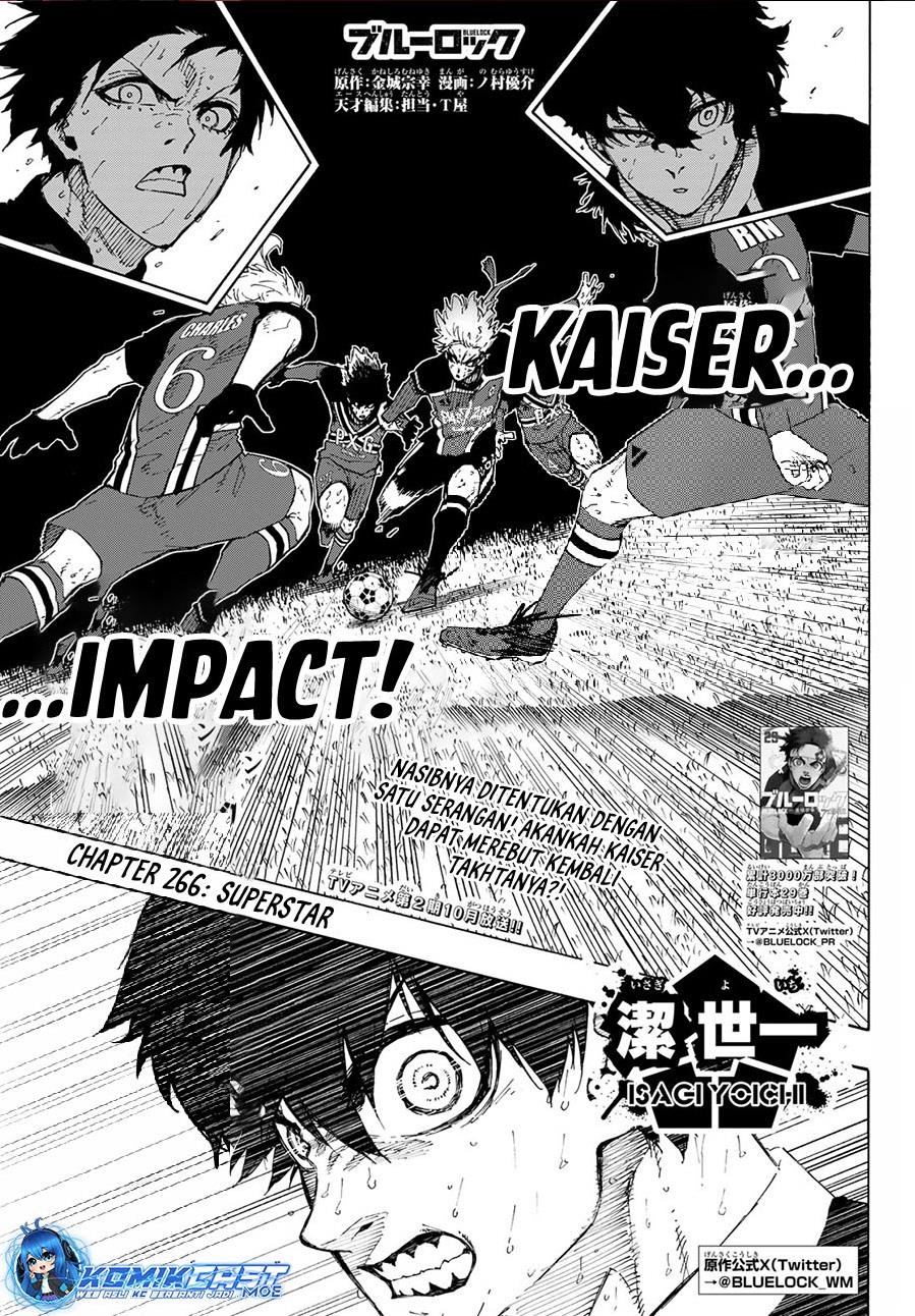 Blue Lock Chap 266 - Next Chap 267