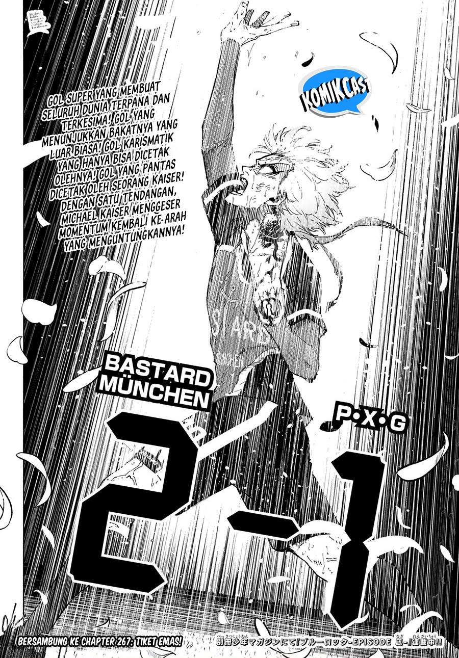 Blue Lock Chap 266 - Next Chap 267