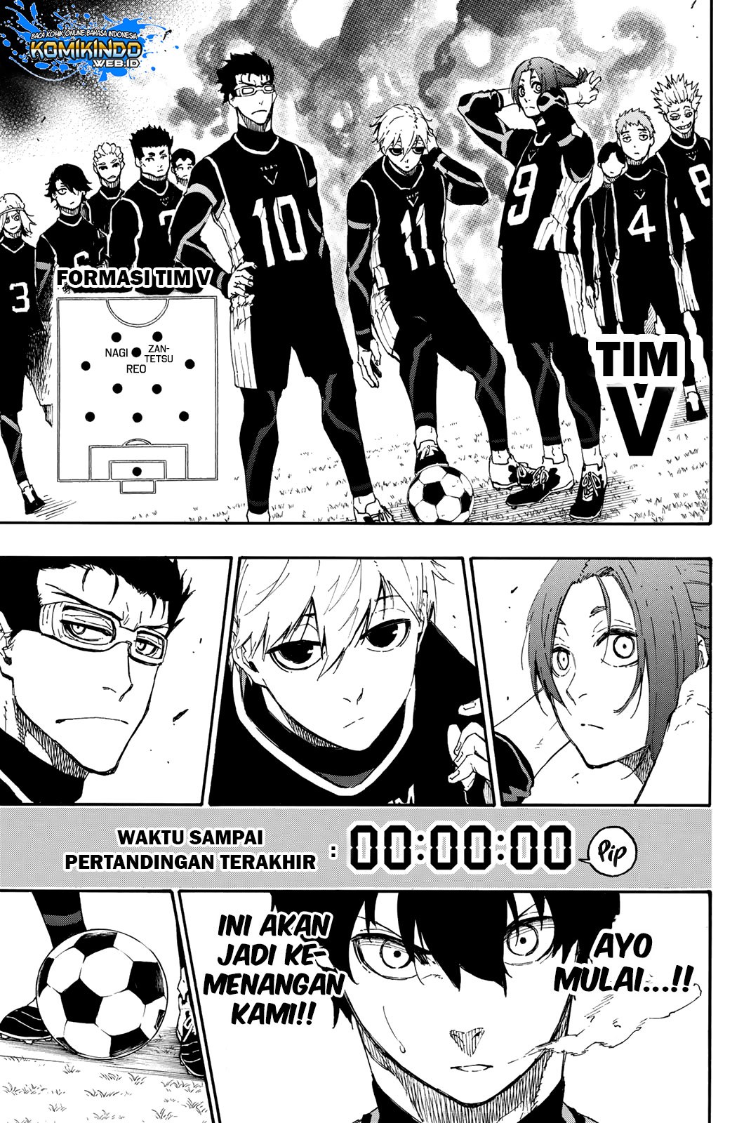 Blue Lock Chap 26 - Next Chap 27