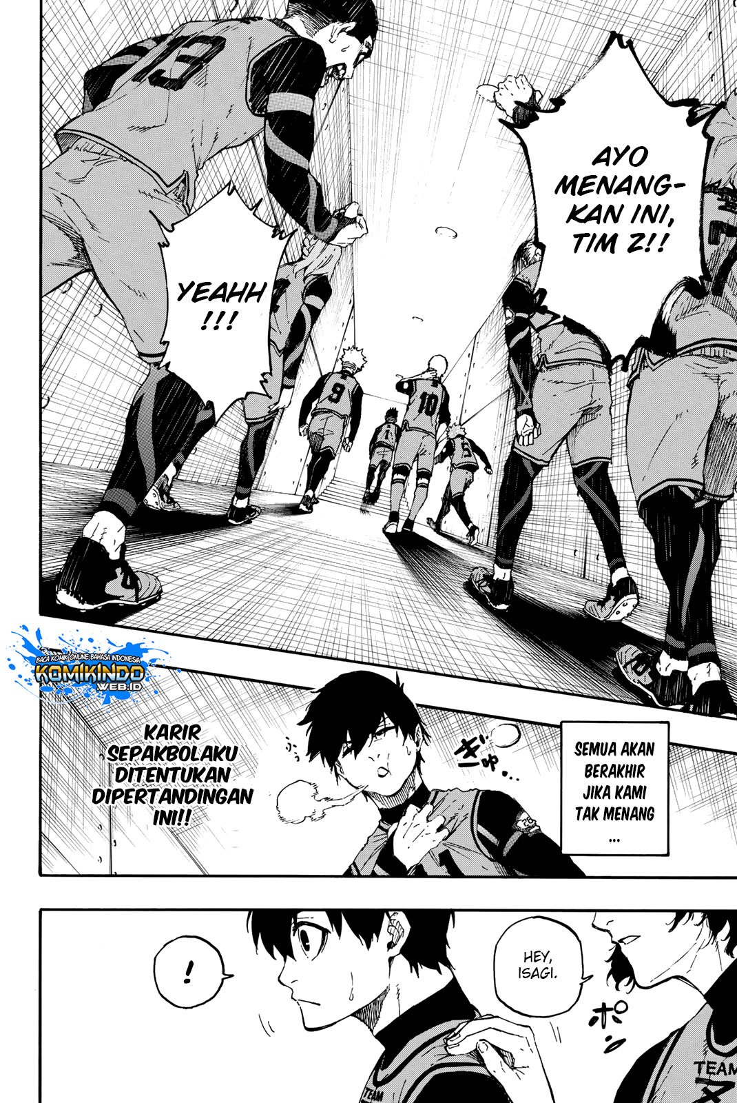 Blue Lock Chap 26 - Next Chap 27