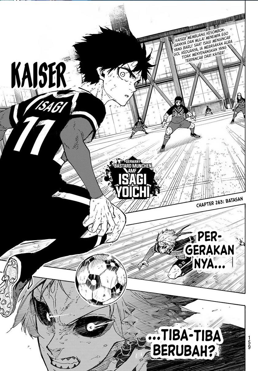 Blue Lock Chap 263 - Next Chap 264