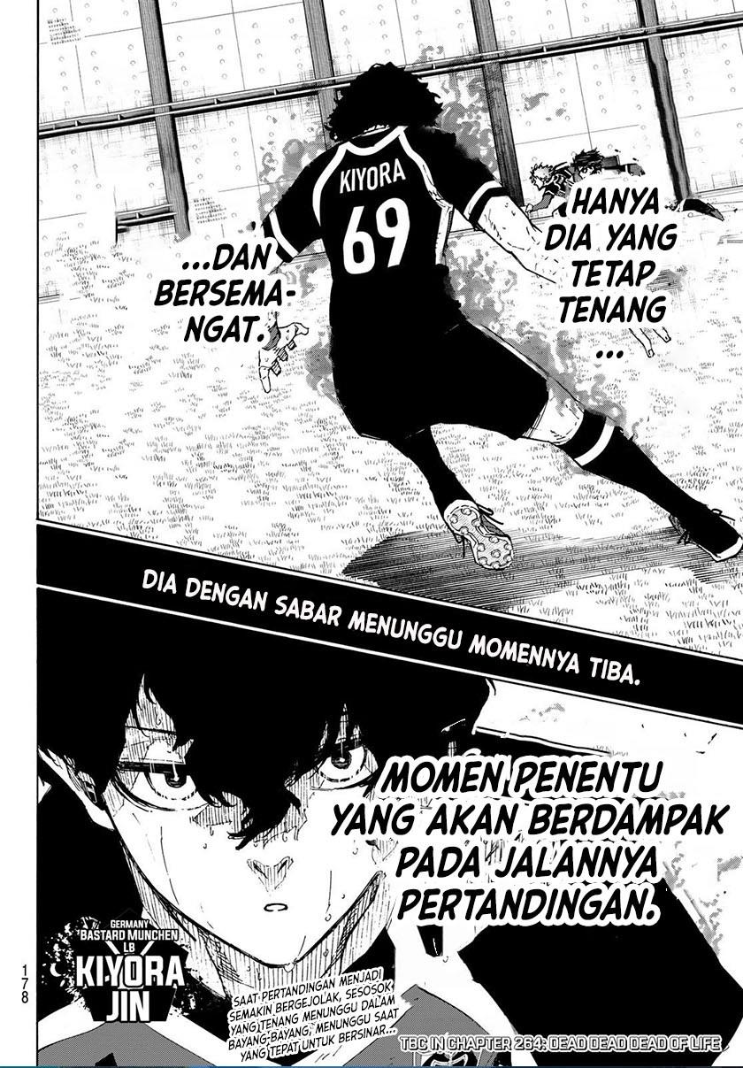 Blue Lock Chap 263 - Next Chap 264