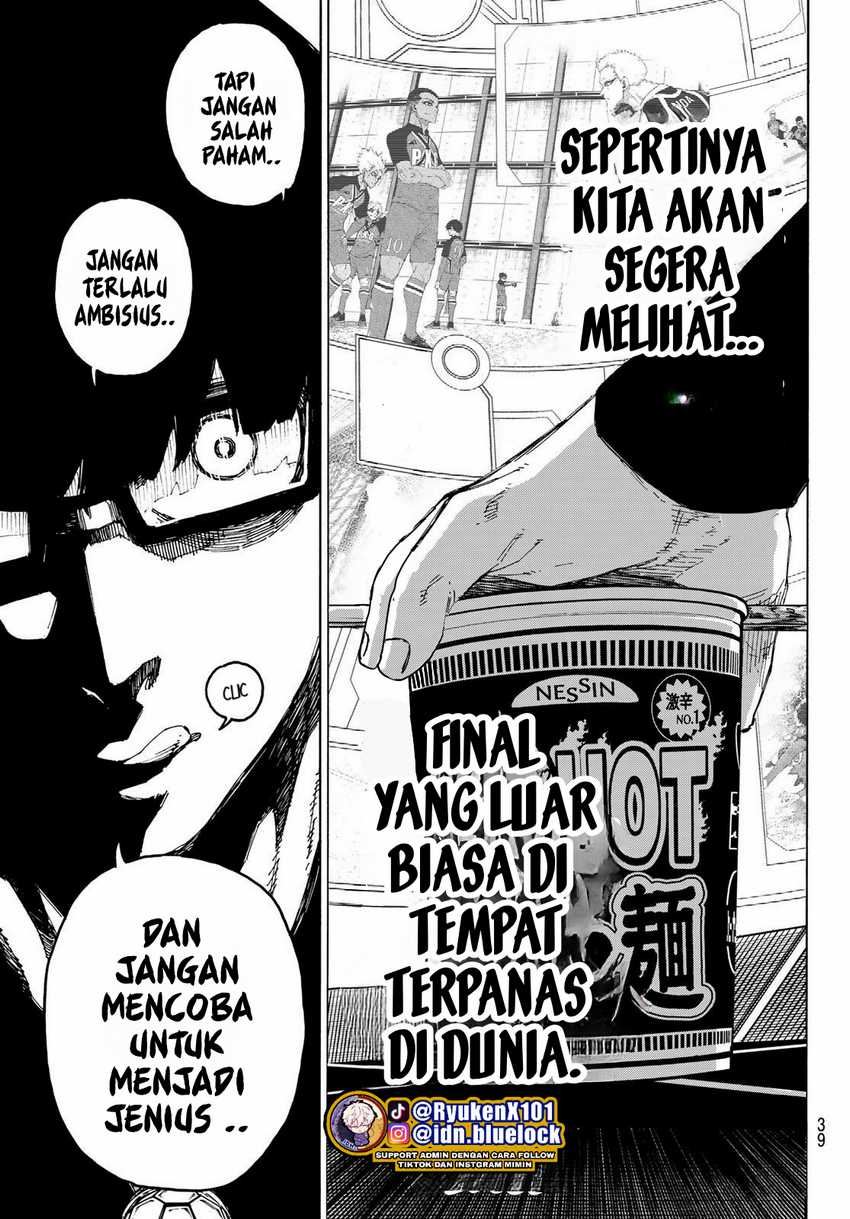 Blue Lock Chap 277 - Next Chap 278