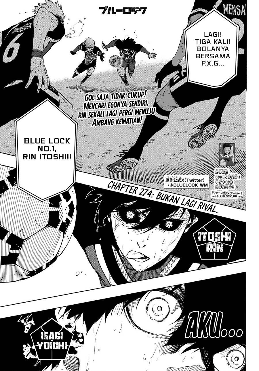 Blue Lock Chap 274 - Next Chap 275