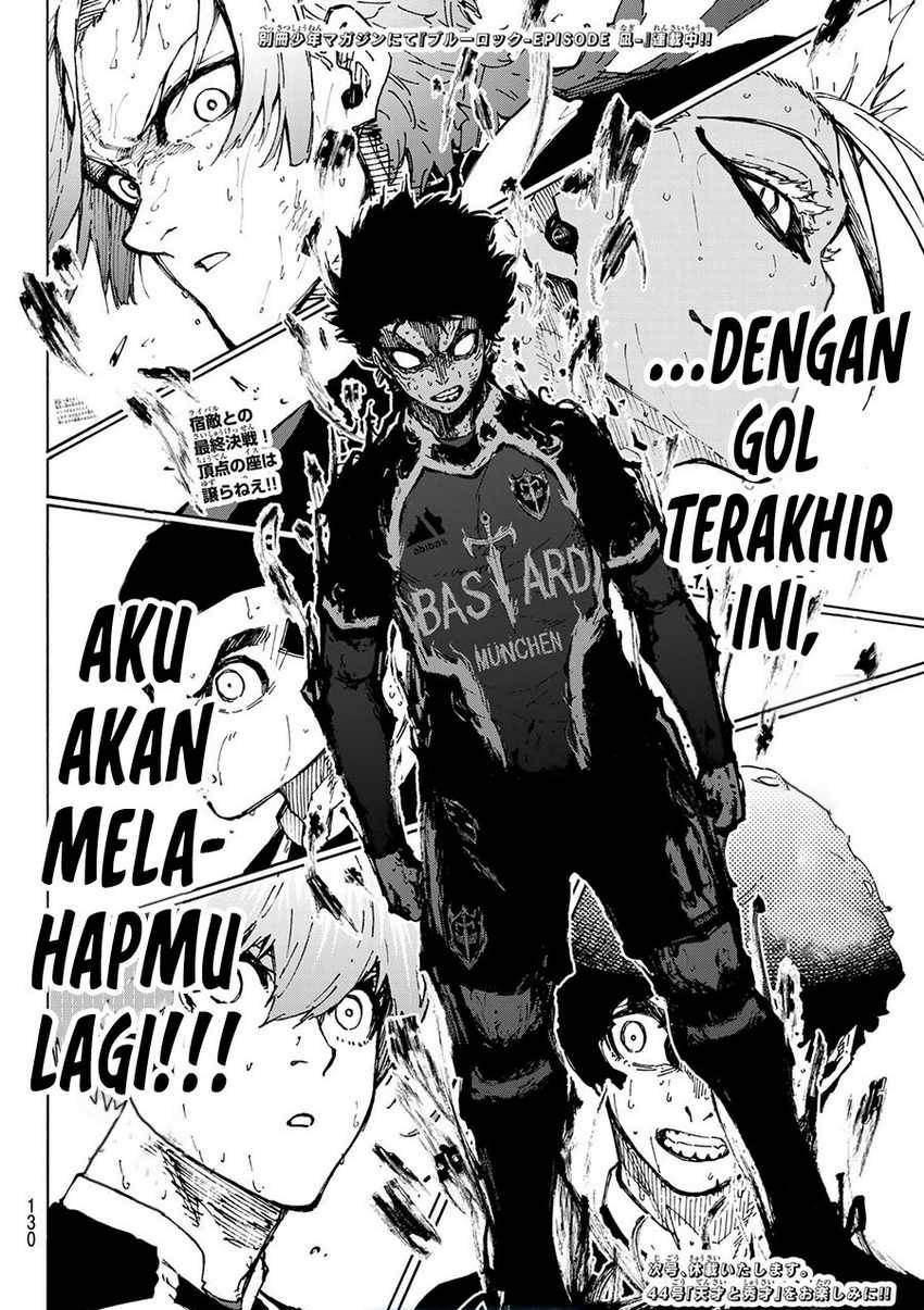 Blue Lock Chap 276 - Next Chap 277