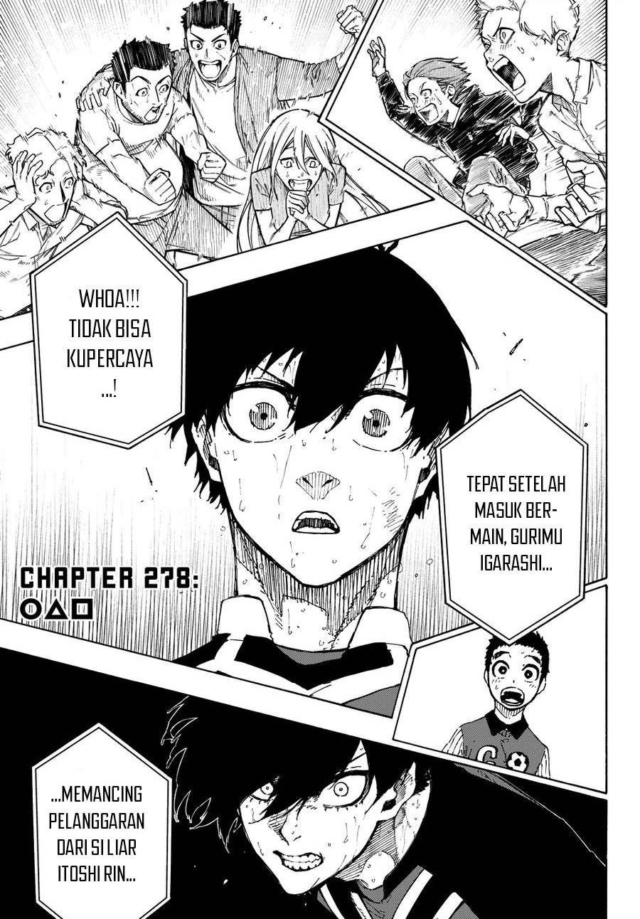 Blue Lock Chap 278 - Next Chap 279