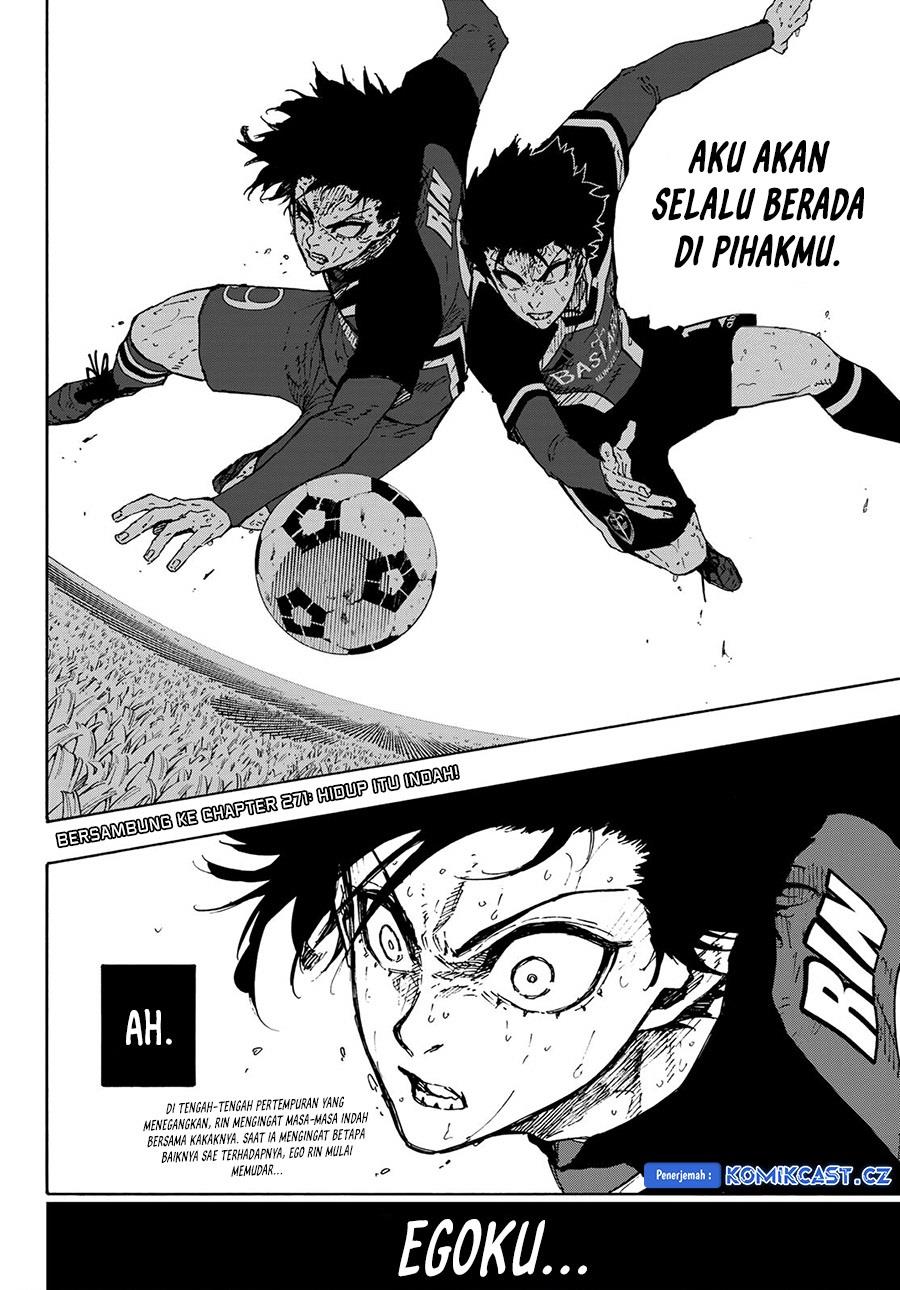 Blue Lock Chap 270 - Next Chap 271