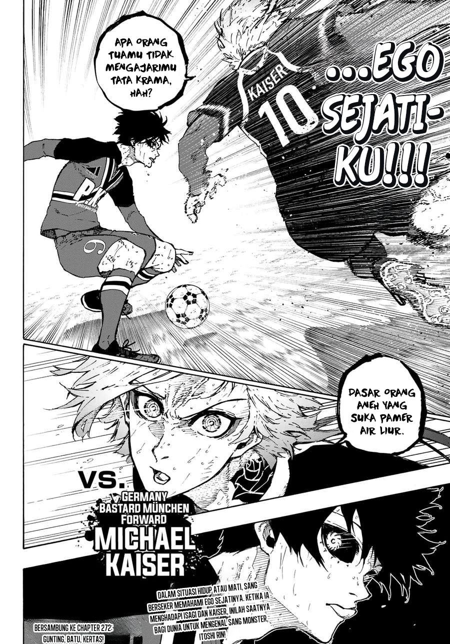 Blue Lock Chap 271 - Next Chap 272