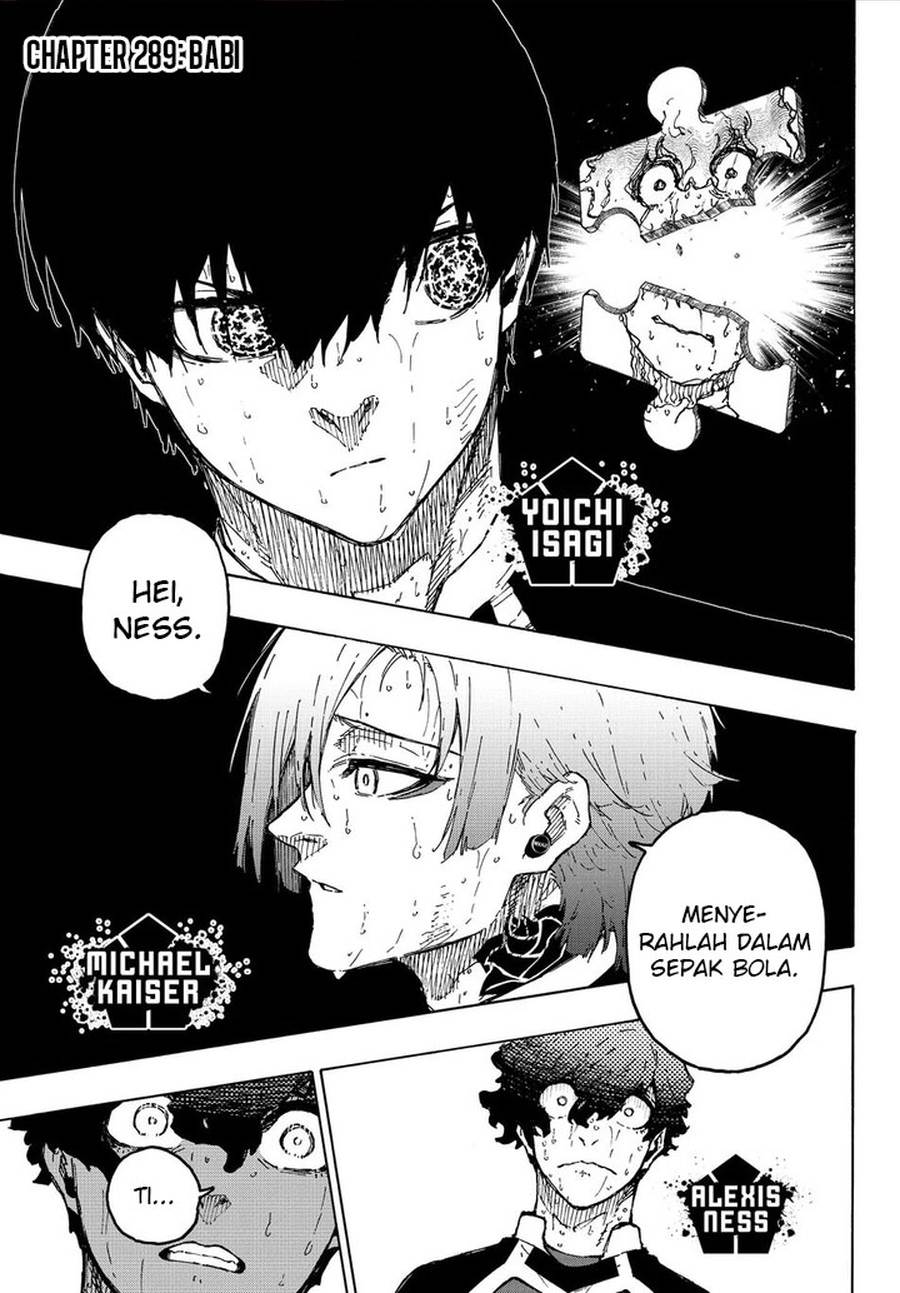 Blue Lock Chap 289 - Next Chap 290