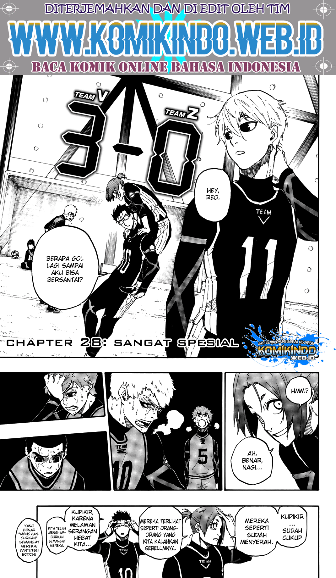 Blue Lock Chap 28 - Next Chap 29