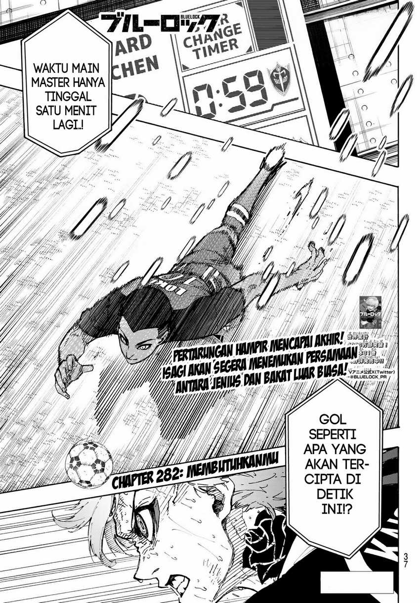 Blue Lock Chap 282 - Next Chap 283