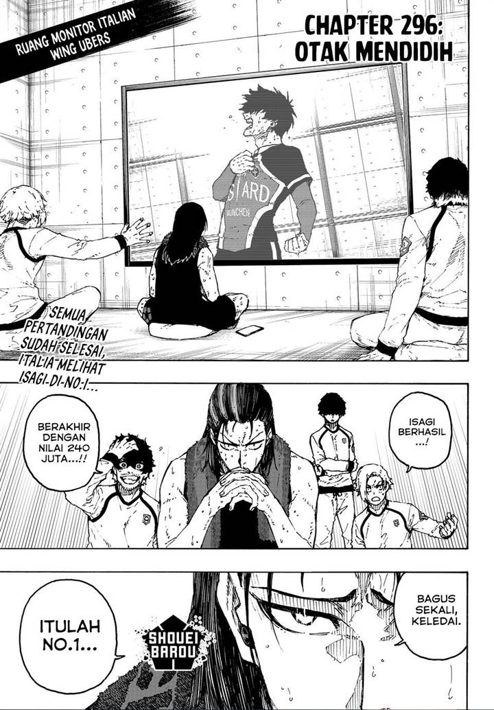 Blue Lock Chap 296 - Next Chap 297