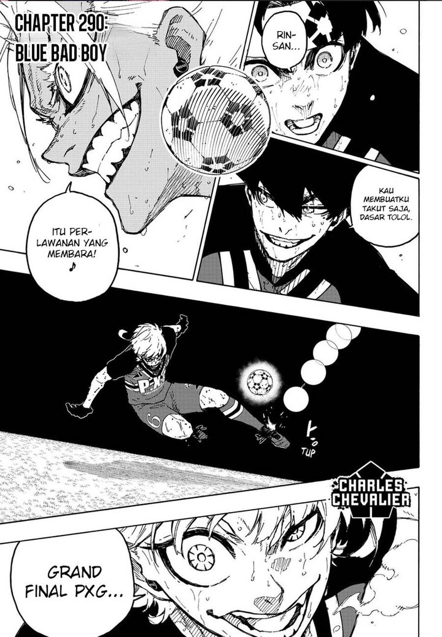 Blue Lock Chap 290 - Next Chap 291