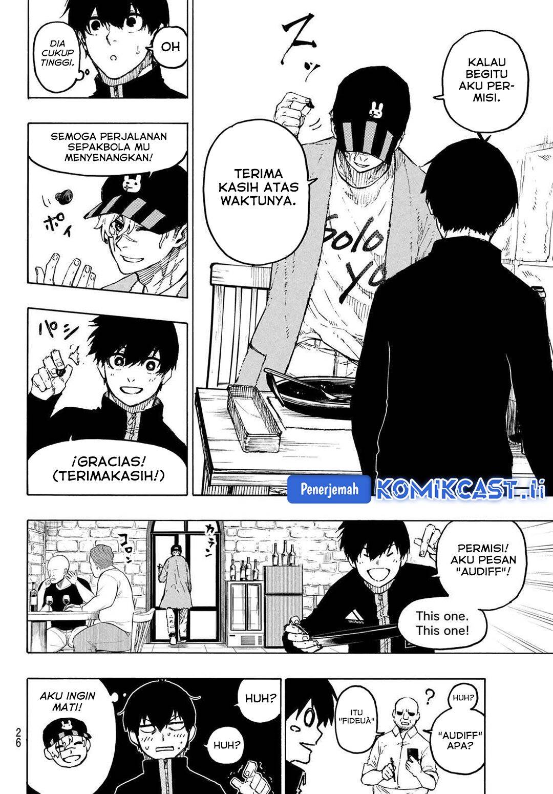 Blue Lock Chap 307 - Next Chap 308
