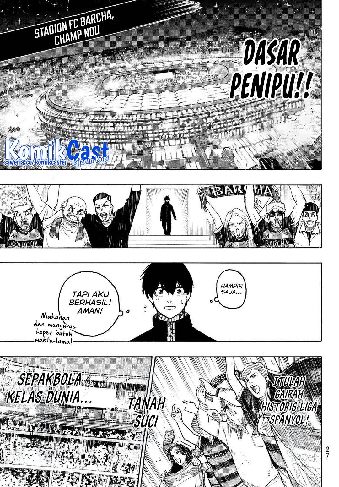 Blue Lock Chap 307 - Next Chap 308