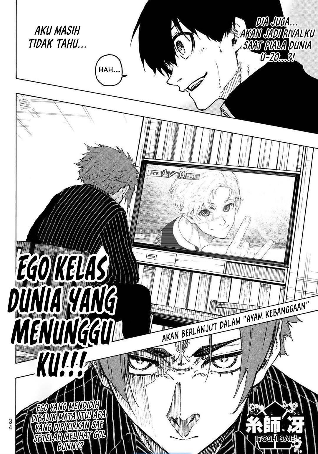 Blue Lock Chap 307 - Next Chap 308