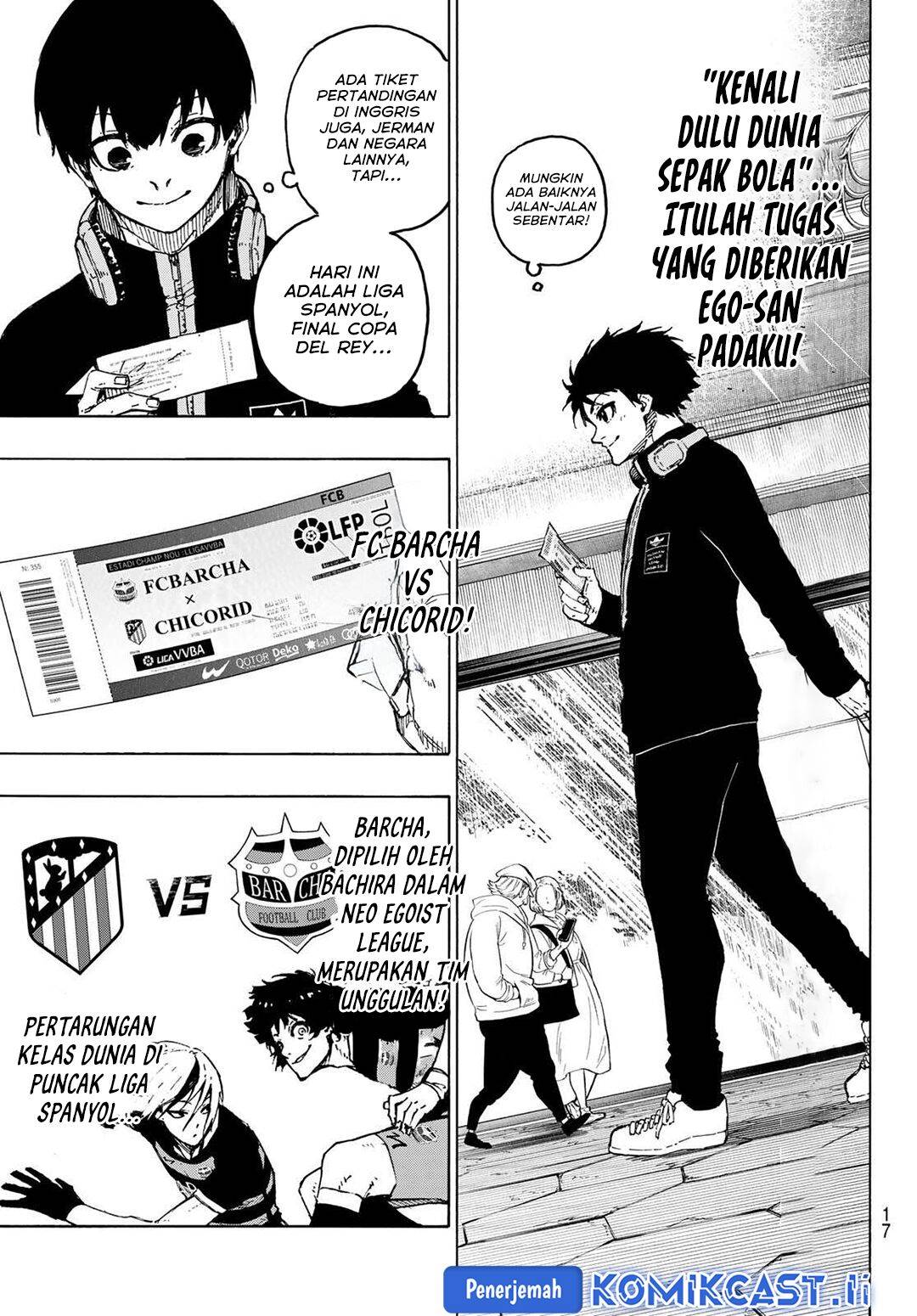 Blue Lock Chap 307 - Next Chap 308