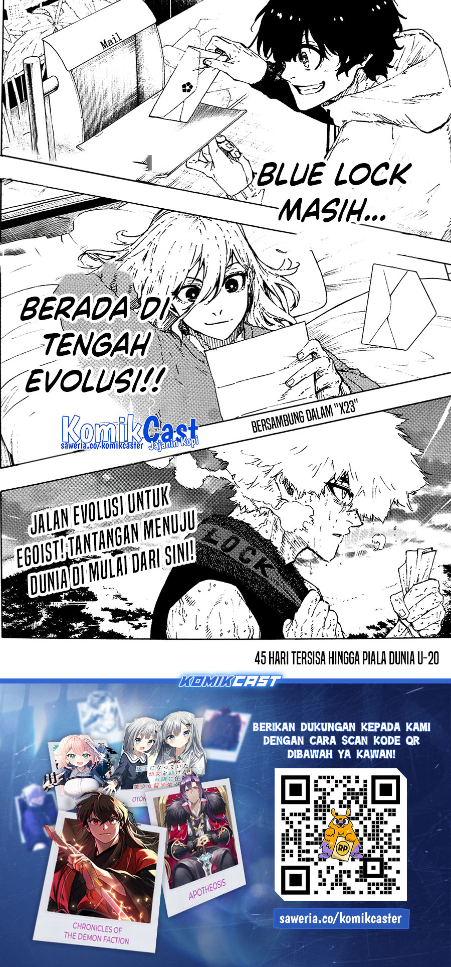 Blue Lock Chap 304 - Next Chap 305