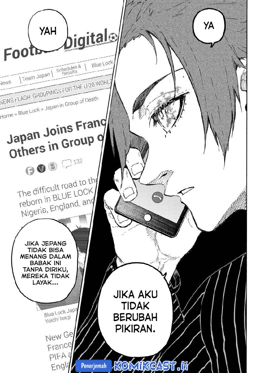 Blue Lock Chap 308 - Next Chap 309