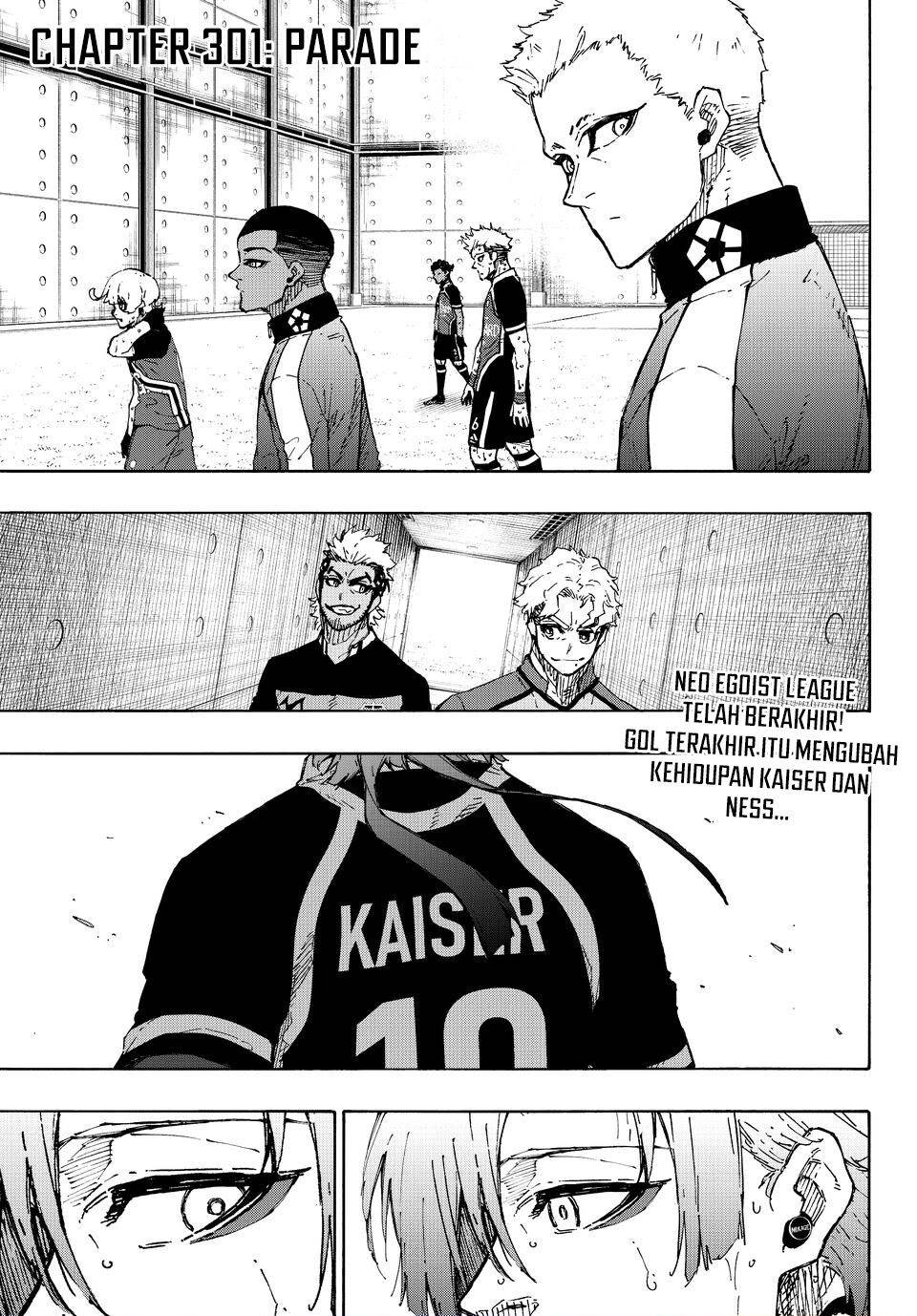 Blue Lock Chap 301 - Next Chap 302