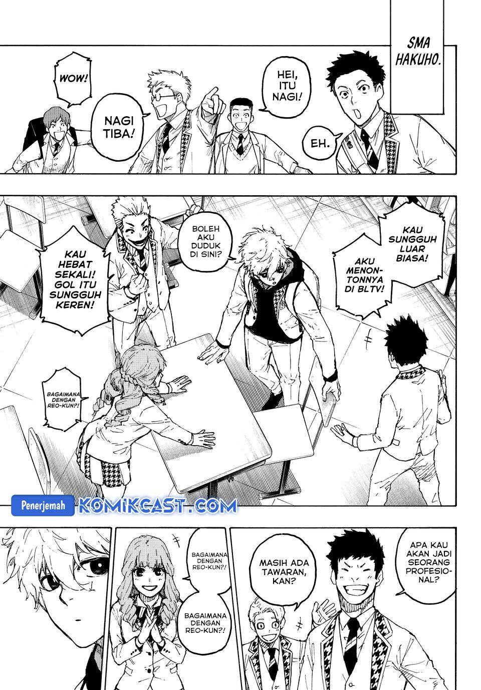 Blue Lock Chap 302 - Next Chap 303