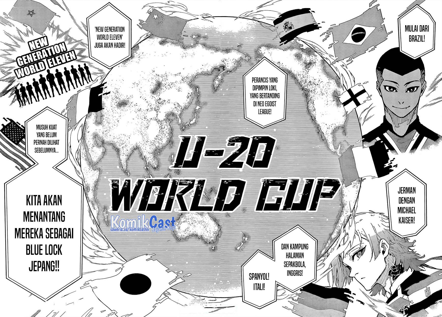 Blue Lock Chap 303 - Next Chap 304