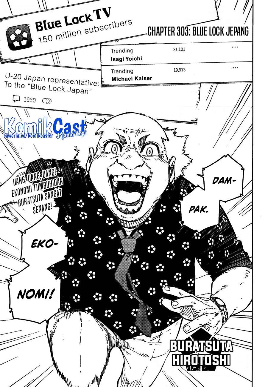 Blue Lock Chap 303 - Next Chap 304