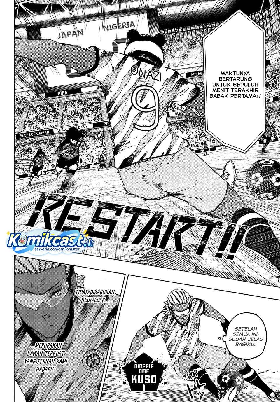 Blue Lock Chap 317 - Next Chap 318