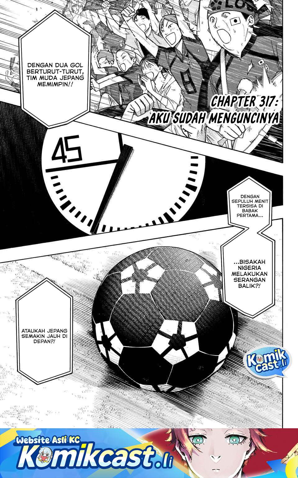 Blue Lock Chap 317 - Next Chap 318