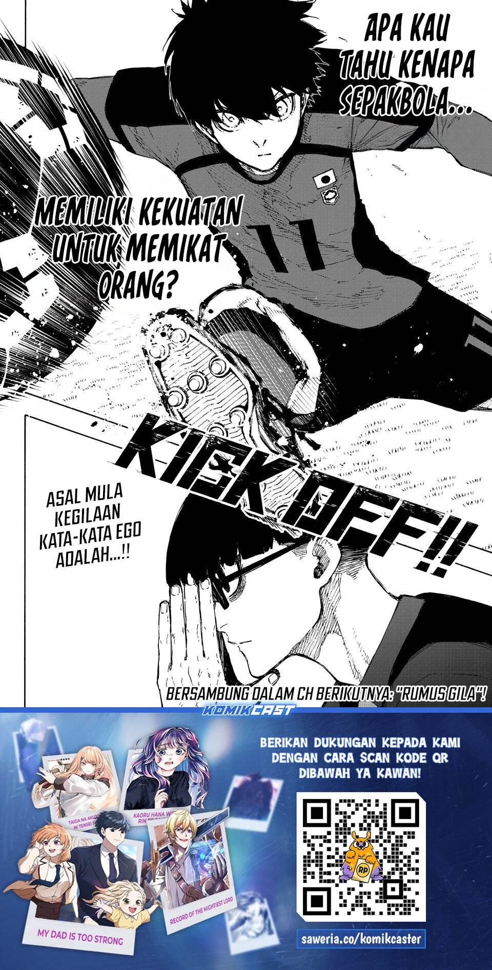 Blue Lock Chap 318 - Next Chap 319