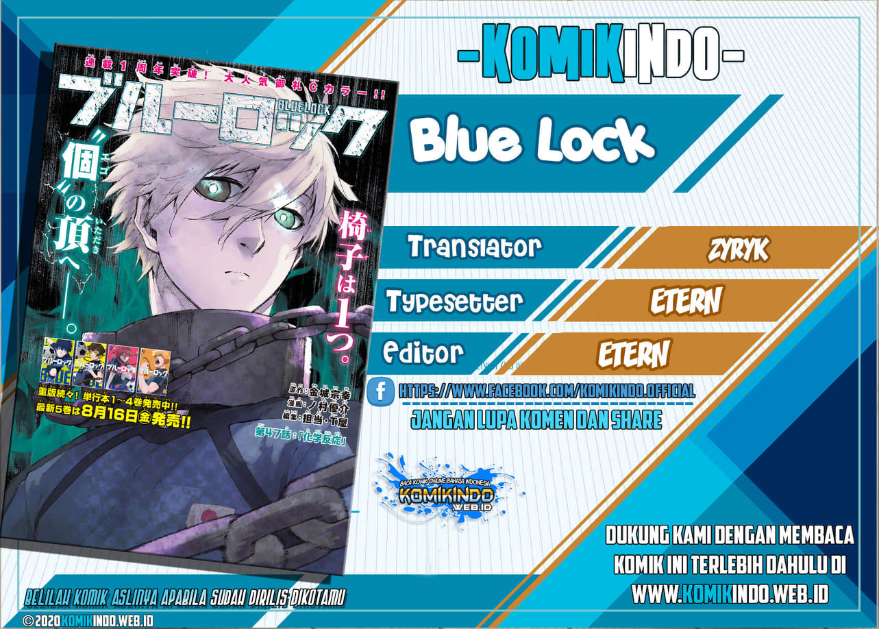 Blue Lock Chap 31 - Next Chap 32