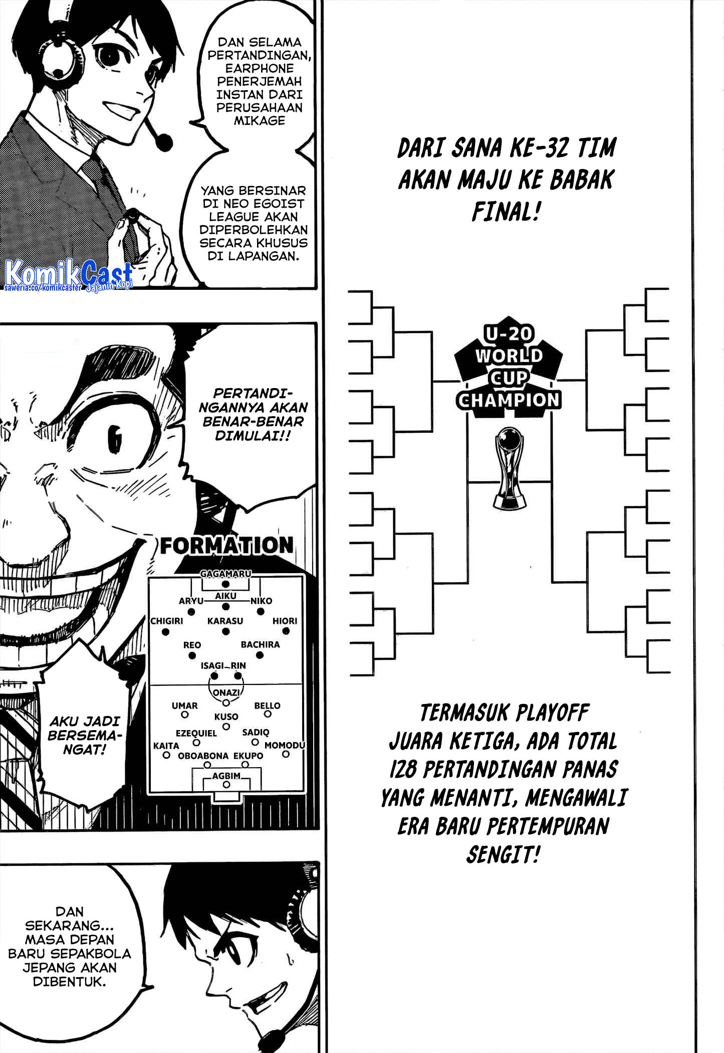 Blue Lock Chap 313 - Next Chap 314