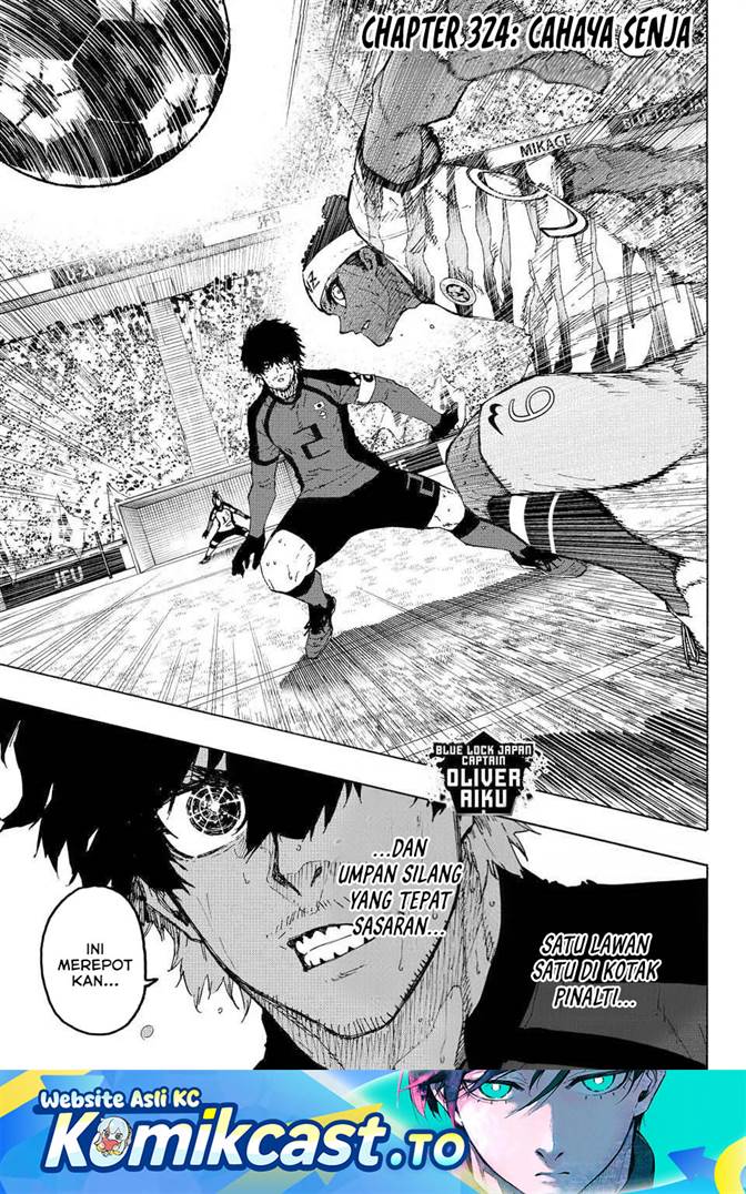 Blue Lock Chap 324 - Next Chap 325